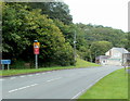 Western boundary of Abercrave