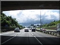 M60 clockwise passing under junction 1