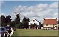 TQ6365 : The inn and windmill at Meopham Green by Elliott Simpson