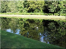 TL0934 : Reflections in the Long Canal, Wrest Park by Paul Gillett