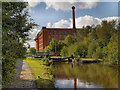 Rochdale Canal, Coalpit Higher Lock and Victoria Mill