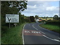 SP4480 : Lutterworth Road (B4428) approaching junction by JThomas