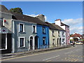 Coloured houses, Llandeilo