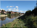 The River Arun flowing through Arundel