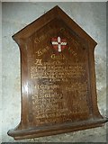 SZ5277 : St Mary & St Rhadegund, Whitwell: bell ringing plaque by Basher Eyre