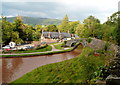 Canal bridge and canalside inn, Talybont-on-Usk