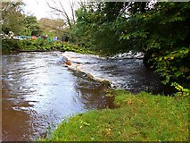 NT2270 : Weir at Slateford by Jim Barton