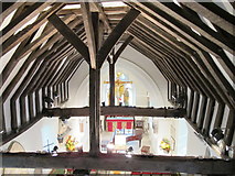 TQ1682 : Roof timbers of St Mary's Perivale by David Hawgood