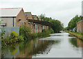 Derelict canalside factory near Tyseley, Birmingham