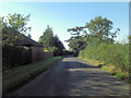 SU6438 : Wield Road passes Red Barn Farm by Stuart Logan