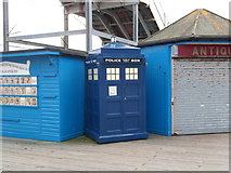 SH7882 : The TARDIS lands on the pier, Llandudno by Meirion