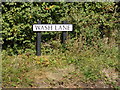 Wash Lane sign