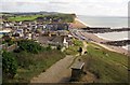 Coast path approaching West Bay