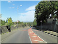 A361 (Lechlade Road) descends into the Thames Valley