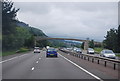 Footbridge over the A55