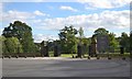 North gate to Renishaw Hall