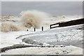 SD3144 : A stormy day on Rossall Beach by Rob Noble