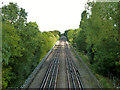 Metropolitan Line east of The Ridgeway