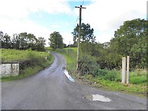 H7723 : Road at Corlealackagh by Kenneth  Allen