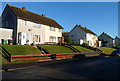 Shakespeare Crescent houses near the corner of Gaer Park Parade, Newport