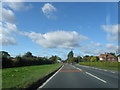 The  A1079  passing  to  the  south  of  Wilberfoss