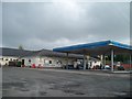 Service station on the B82 at Lisnarick