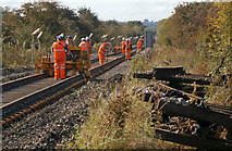 TA0623 : Track Renewal near Barrow Haven Station by David Wright
