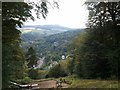 View over Matlock Bath from the Heights of Abraham