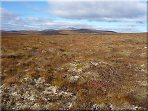 NC4928 : Sutherland moorland in sunshine by Peter Aikman