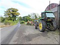 Farm vehicles along Killadroy Road