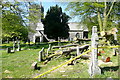 Harford churchyard, storm damage (3)