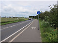 Cycleway along A1101