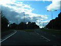 A533 slip leaves the A556 near Davenham