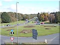 Ring Road, Moortown - viewed from Footbridge