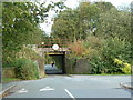 Railway bridge over Mill Lane, Appley Bridge