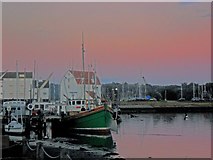 TM2748 : Woodbridge Quay - In the shadow of a setting sun by Ed of the South