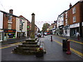SK0043 : Cheadle, market cross by Mike Faherty