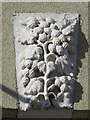 Decorative stone on the former Fremlins Brewery building, Earl Street, ME14 (2)