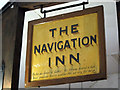 The Navigation Inn sign, Canal Museum