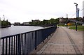 Pavement by the River Tees