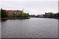 NZ4419 : The River Tees in Stockton by Steve Daniels