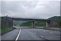 NS9716 : B7076 Bridge, A74(M) by N Chadwick