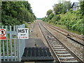 A view NW from Keynsham railway station 