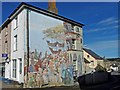 Large mural, Well Street, Callington