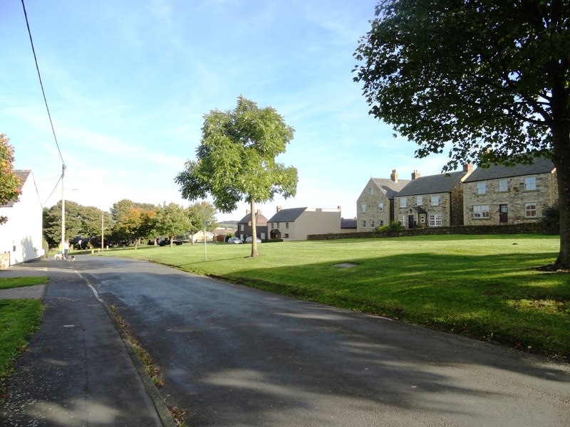 Iveston village green © Robert Graham :: Geograph Britain and Ireland