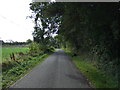 Lane heading south towards Castle Bytham