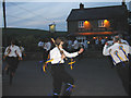 Morris Dancers at The White Horse Inn, Litton Cheney