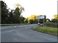 The A325 at the junction of Old Lane, Frithend