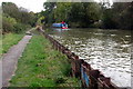 Low lying towpath