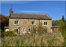 SK3877 : Old stone cottage in Hundall, Derbyshire by Neil Theasby